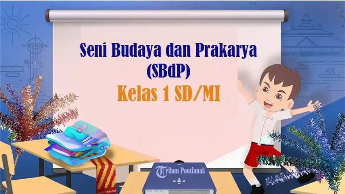 50 Soal SBdP Kelas 1 SD Semester 2 Kurikulum Merdeka 2025, Kunci Jawaban Pilihan Ganda