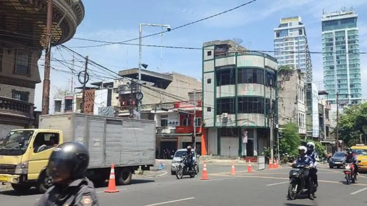 Hari Ini Ada Perubahan Arus Lalu Lintas di Seputaran Lapangan Benteng, Ini Jalan yang Ditutup