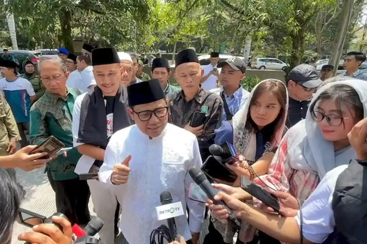Mendadak Diundang PKS, Cak Imin Langsung Balik ke Jakarta, Acara di Solokan Jeruk Batal