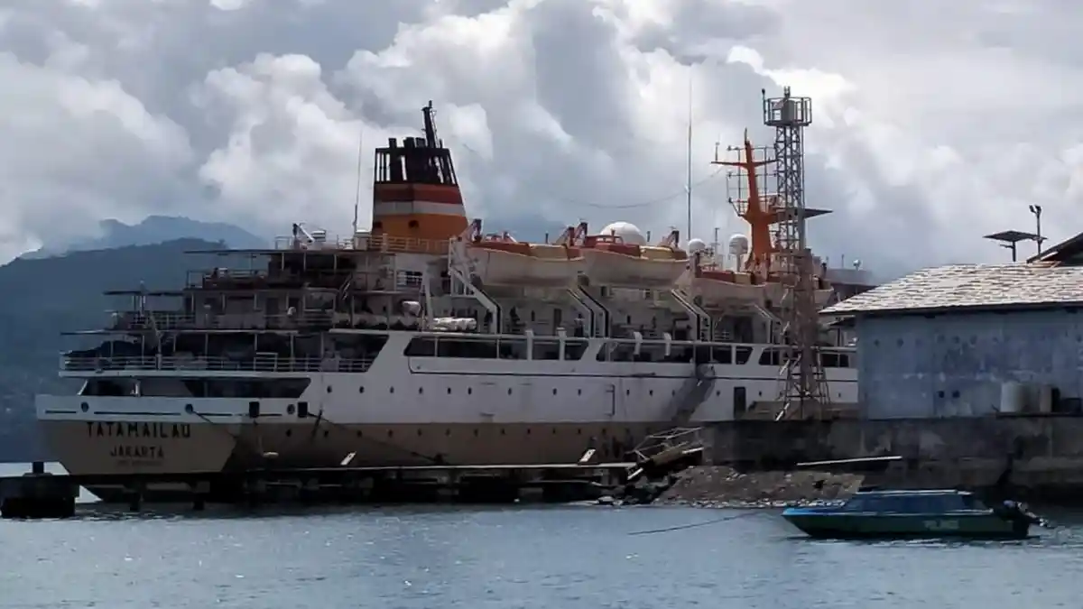 Jadwal Kapal Ternate Hari Ini, 16 Januari 2023: KM Tatamailau Rute Ternate-Bitung