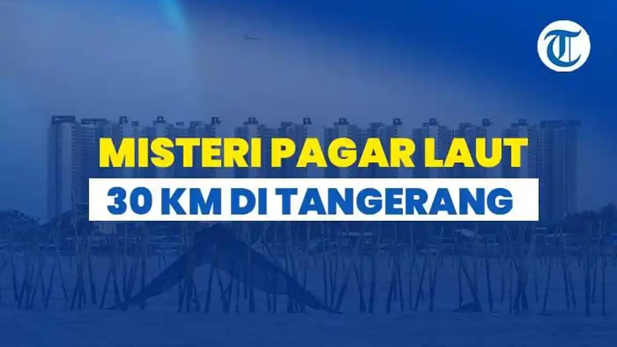 INFOGRAFIS Misteri Pagar Laut 30 KM di Tangerang, Dibangun Sendiri oleh Masyarakat Setempat?