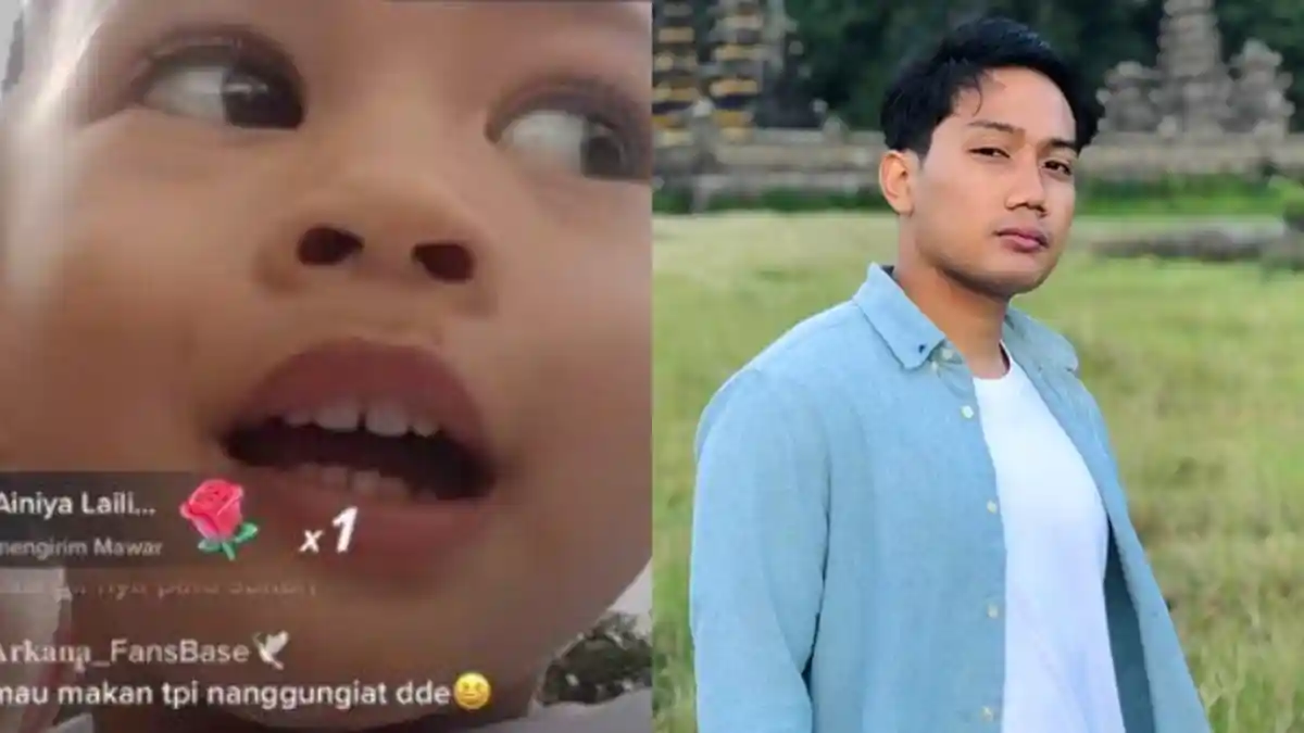 'AA DI SANA' Polosnya Arkana, Asyik Digendong Spontan Tunjuk Arah Ini, Bak Lihat Eril, Ini Videonya!