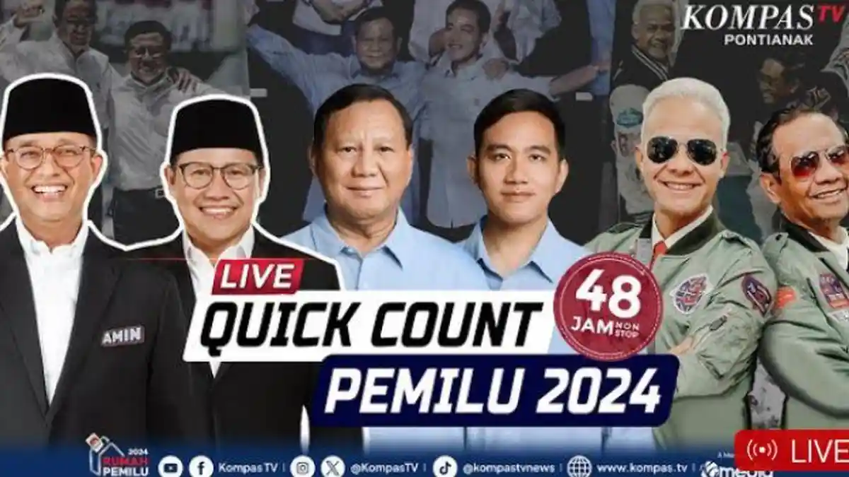 2 Link Live Streaming Quick Count 'Hitung Cepat' Pemilu 2024 Akurat dan Terpercaya, Pantau di Sini!