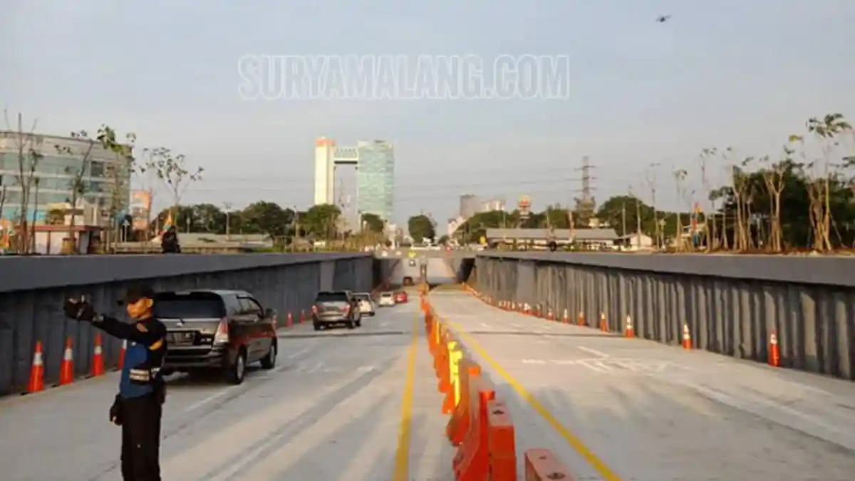 Underpass Mayjen Sungkono Surabaya Akhirnya Diresmikan, Hasil Iuran 21 Pengembang