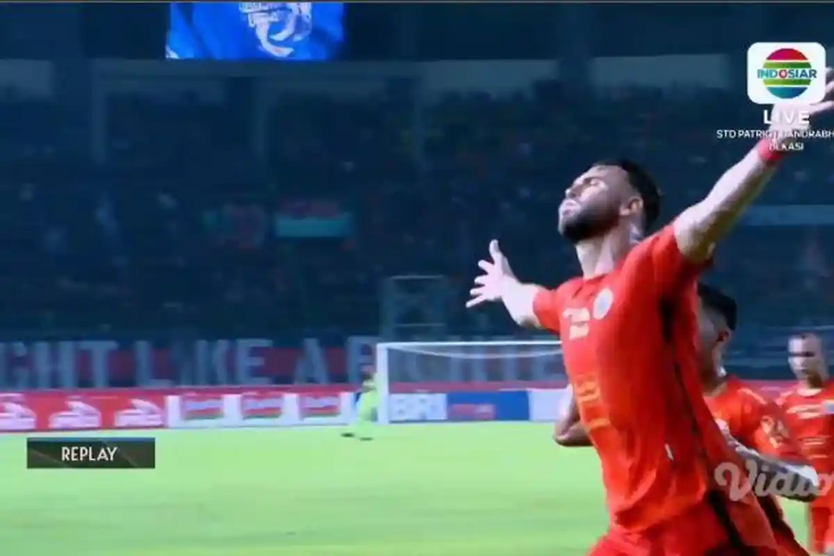 Hasil Liga 1 Duel Klasik Persija vs Persib, Macan Kemayoran Unggul Lewat Tandukan Marko Simic
