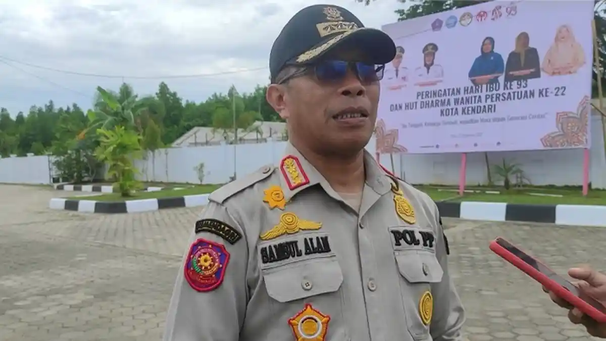 Kepala Satpol PP Kendari Minta Pemilik Lapak Pasar Mokoau Tak Melawan Saat Ditertibkan