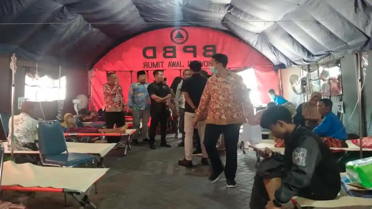 RSUD Sampang Sampai Dirikan Tenda Darurat, Overload Pasien DBD yang Membludak