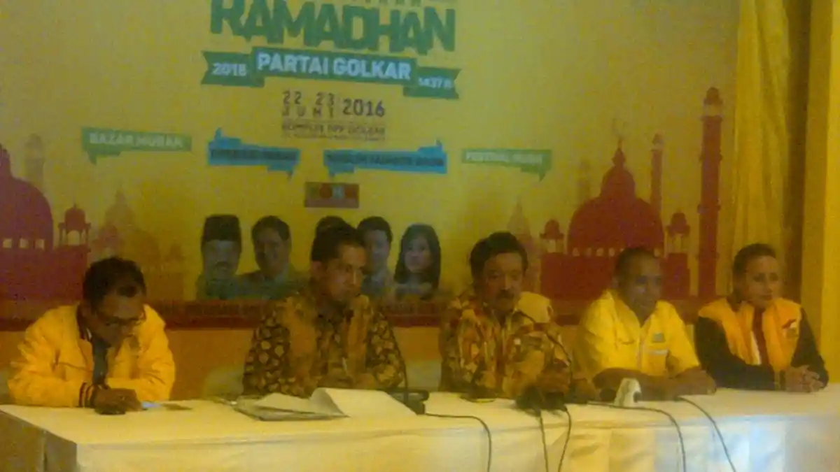 Besok di DPP Golkar Slipi Ada Pasar Murah dan Bazar Ramadan