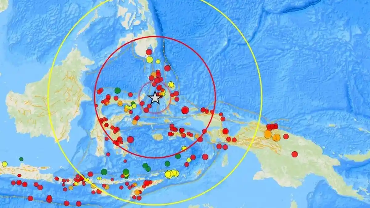 Gempa Magnitudo 7,6 Guncang Laut Maluku, BMKG Keluarkan Peringatan Dini Tsunami