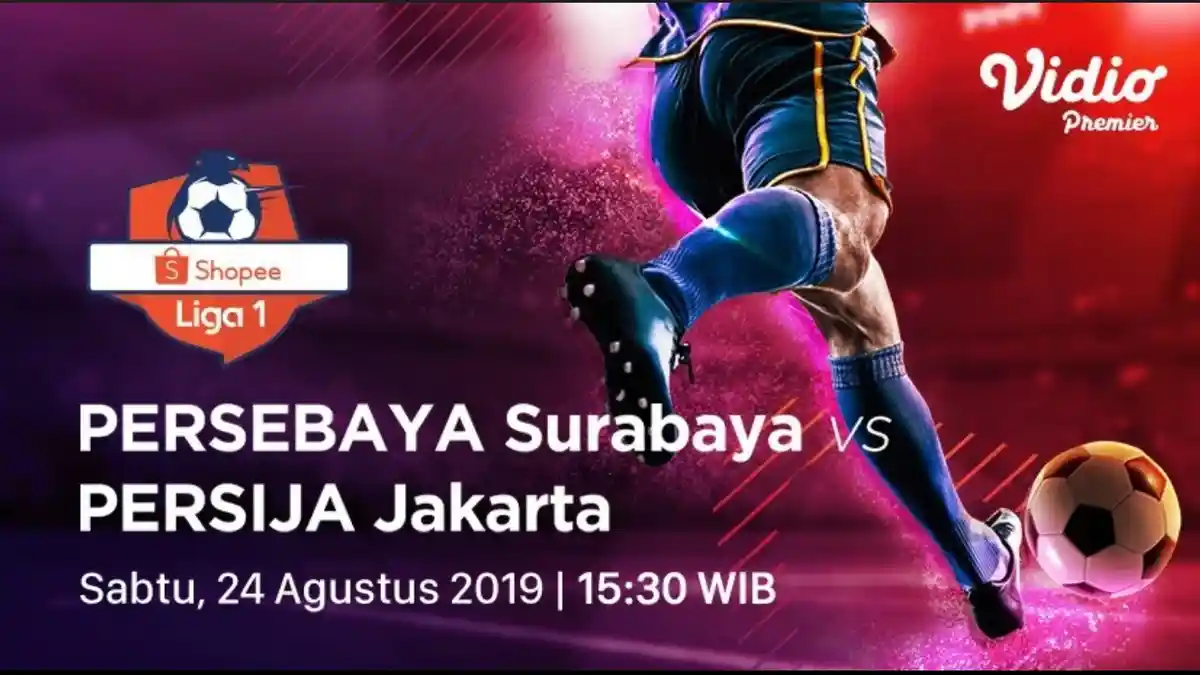 Live Indosiar 3 Link Live Streaming Persebaya vs Persija - 6 Pilar Persebaya Absen, Target Banuelos