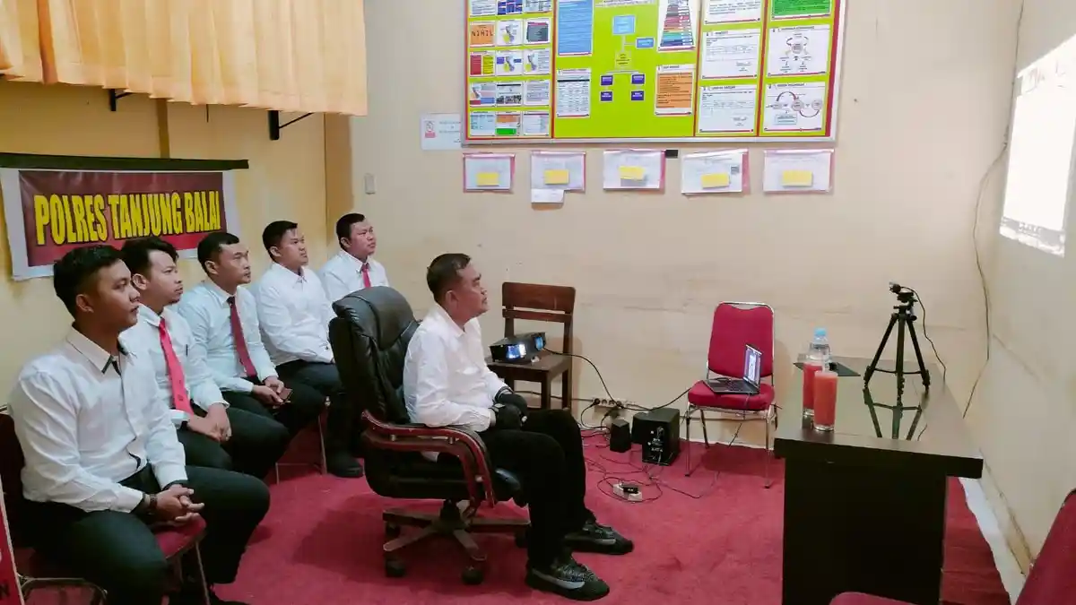 Kemampuan Penyidikan Tindak Pidana Pemilu Personel Polres Tanjungbalai Ditingkatkan