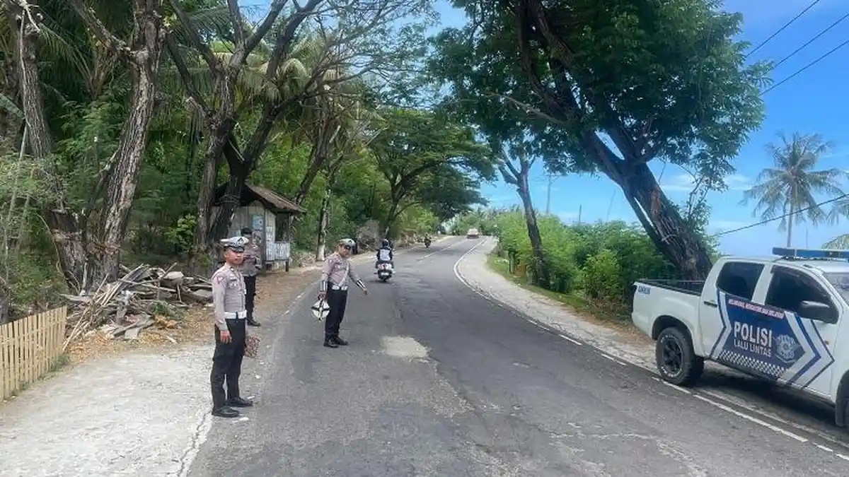Pemuda Pamboang Tewas Kecelakaan, Polres Majene Olah TKP dan Cari Pelaku