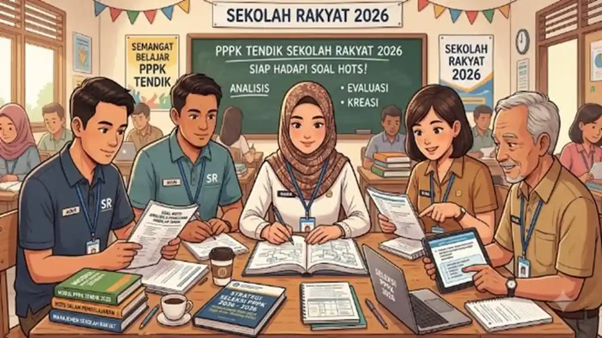 20 Latihan PPPK Tendik Sekolah Rakyat Terbaru, Soal HOTS Dilengkapi Kunci Jawaban dan Pembahasan - Sripoku.com
