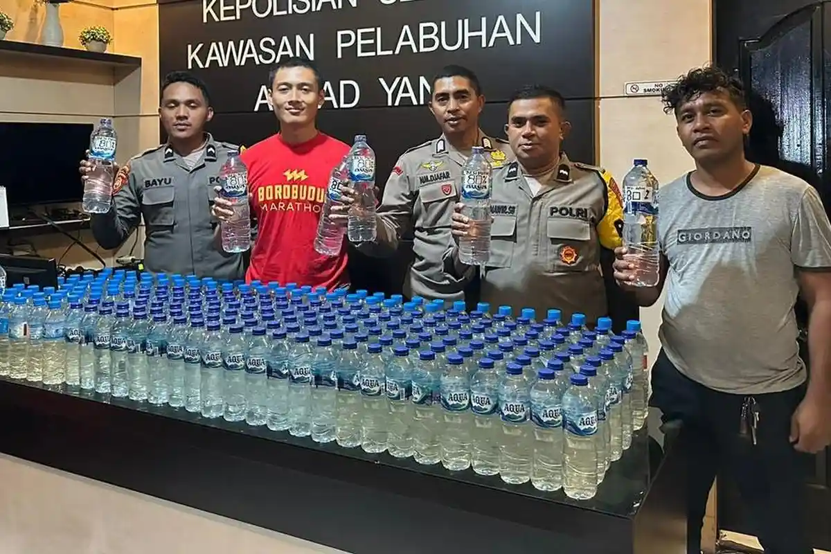 Sekali Lagi, Polsek KP3 Ahmad Yani Ternate Gagalkan Peredaran Cap Tikus