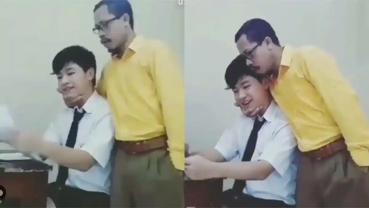 Kedekatan Guru-Murid Ini Dinilai Tak Wajar, Perhatian Netter Langsung Tertuju pada Celana Pak Guru