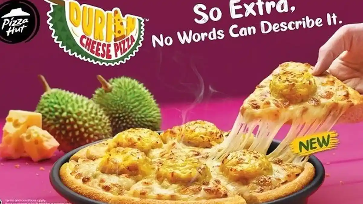 Slurpsss, Pizza Hut Malaysia Luncurkan Menu Baru Pizza Keju Durian