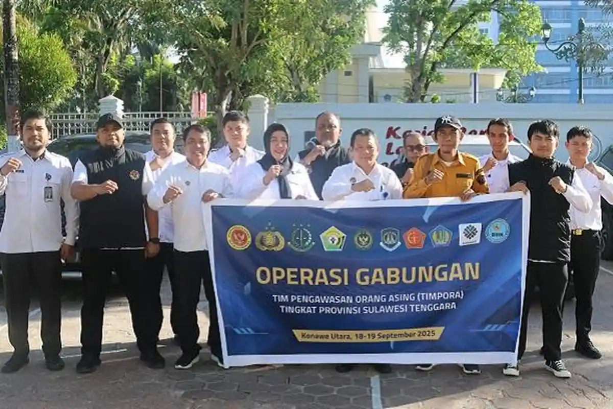 Kakanwil Ditjen Imigrasi Sultra Lepas Timpora ke Konawe Utara: Bertindak Humanis dan Profesional