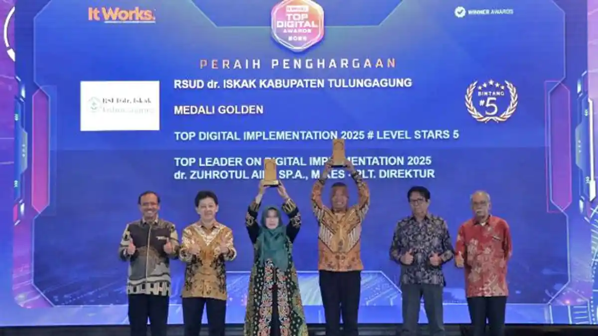 Penerapan Teknologi Digital di RSUD dr Iskak Tulungagung Raih 3 ...
