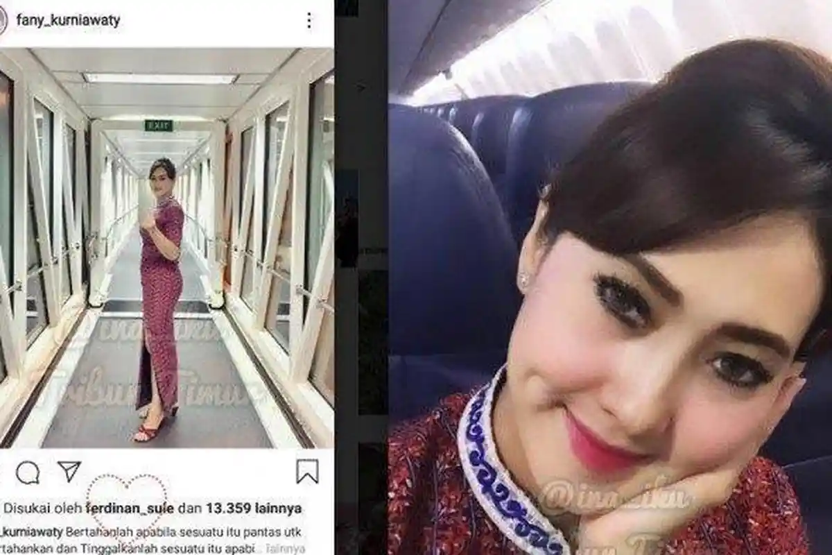 Rupanya Ini yang Bikin Sule Jatuh Hati Pada Fany Kurniawaty Pramugari Cantik Berlesung Pipit