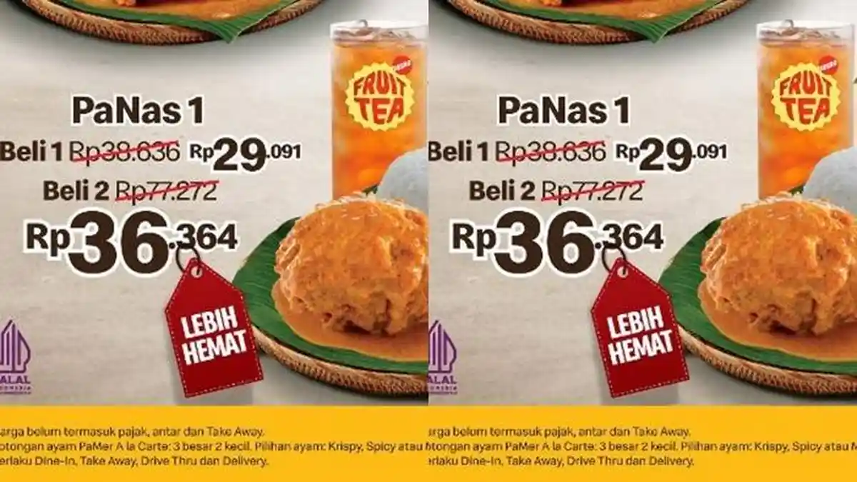 Promo McD Hari ini 4 Juni 2024, Beli 2 Paket Nanas 1 hanya Bayar Rp 36.363