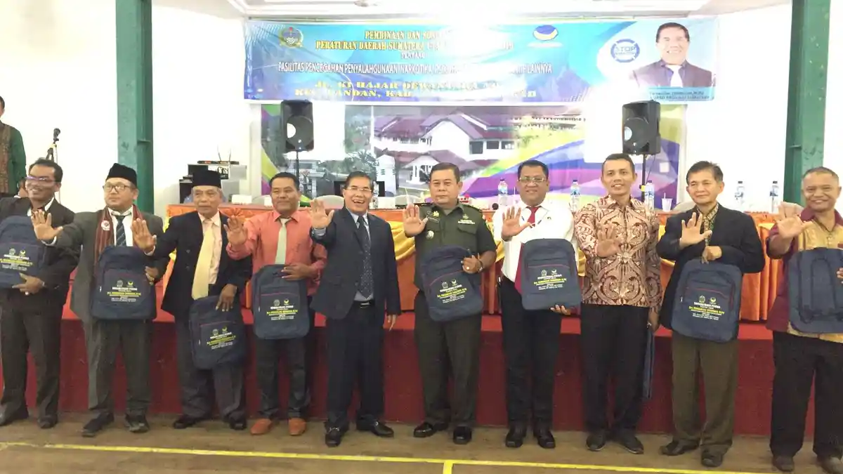 Kasat Narkoba Polres Tapteng Ikuti Pembinaan dan Sosialiasi Perda Sumut No 1 Tahun 2019