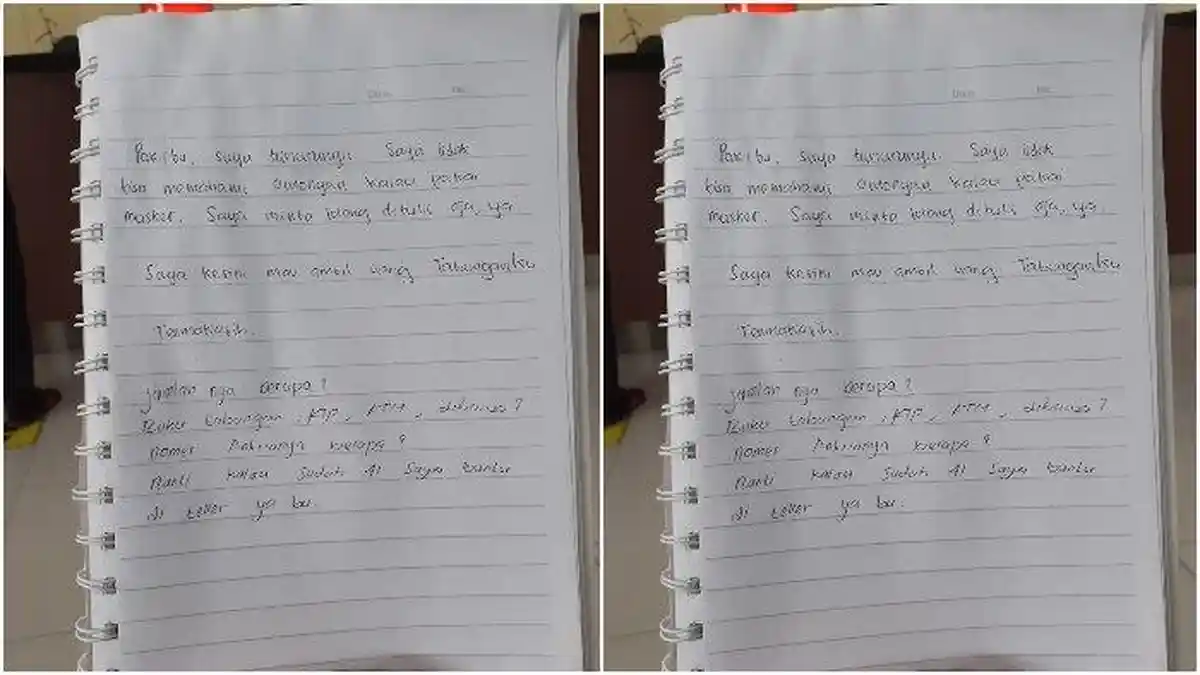 Viral Pria Tuli Kesulitan Baca Gerak Bibir karena Masker saat di Bank, Untung Ada Satpam Baik Hati