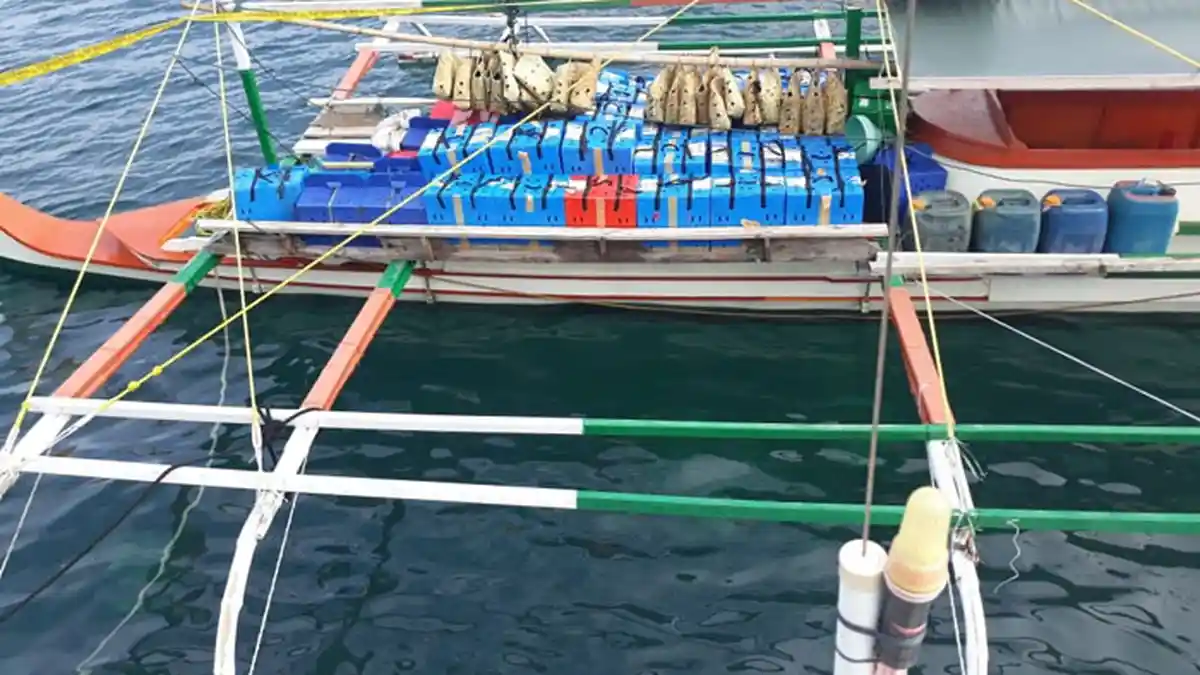 Ini Kapal yang Dipakai Oleh Nelayan Marore Untuk Selundupkan Miras Ilegal