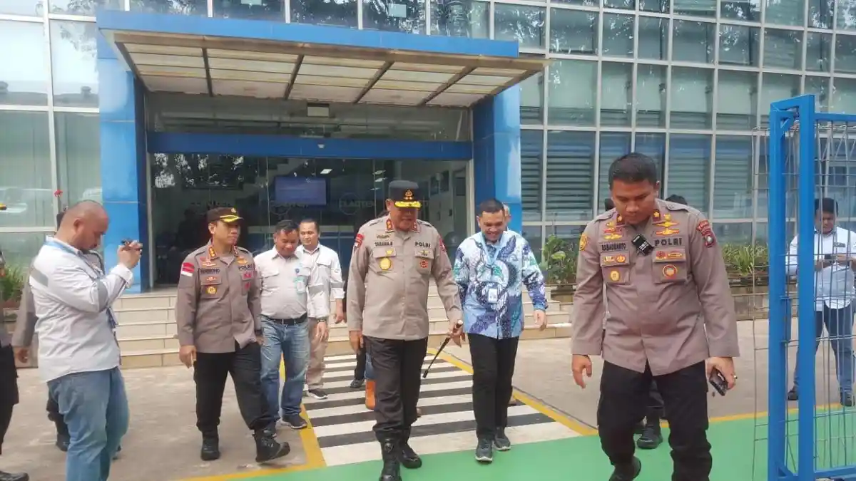 Kapolda Kepri Kunjungi PT MC Dermott dan PT Cladtek Batu Ampar Batam 