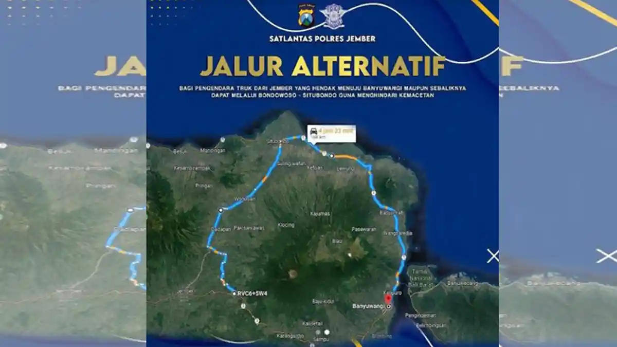 Ada Karnaval Umum, Jalur Jember - Banyuwangi Via Gumitir Akan Ditutup Besok