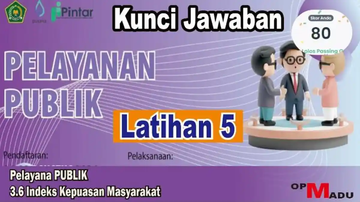 Mana yang Termasuk Contoh Layanan Jasa? Jawaban Modul 3.6 Indeks Kepuasan Masyarakat: Pintar Kemenag