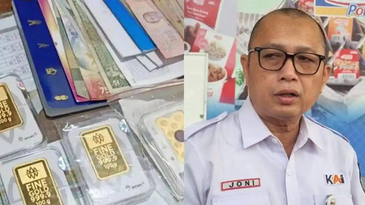 KRONOLOGI Tas LV Berisi Emas 500 gr Milik Penumpang Tinggal di KA Sembrani, Hampir Setengah Miliar