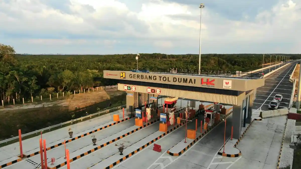 Ruas Tol Lampung-Pekanbaru Ditargerketkan Selesai 2023
