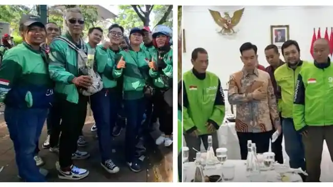 Setelah Temui Gibran, Arief Ojol Pamerkan Sepatu Nike Air Jordan Miliknya: Ori, Harga Rp200 Ribu