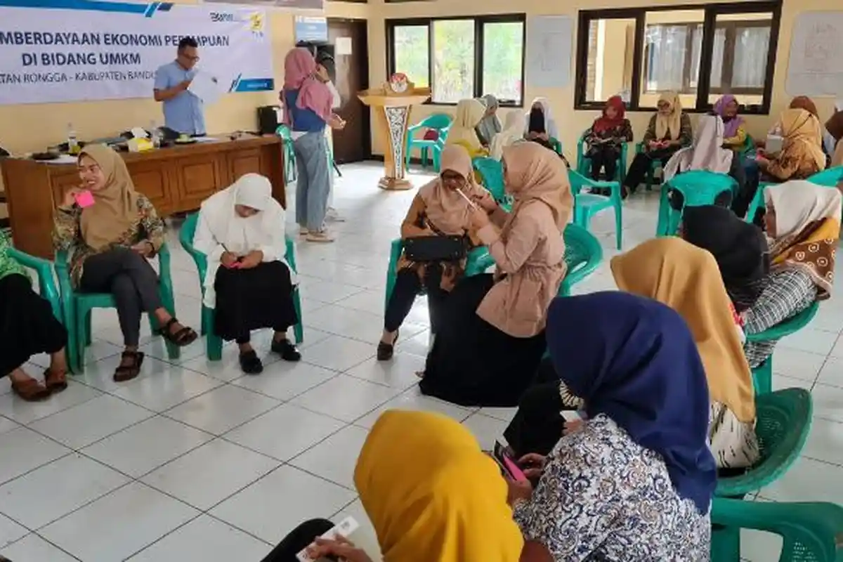 PLN Berikan Pelatihan UMKM Bagi Wanita di Kawasan Proyek PLTA Upper Cisokan Kabupaten Bandung Barat