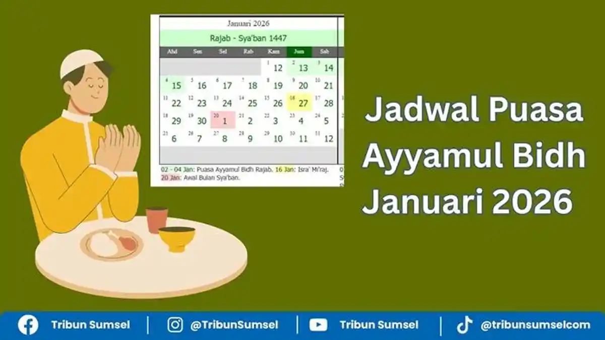 Jadwal Puasa Ayyamul Bidh Bulan Januari 2026 dan Puasa Lainnya di Bulan ...