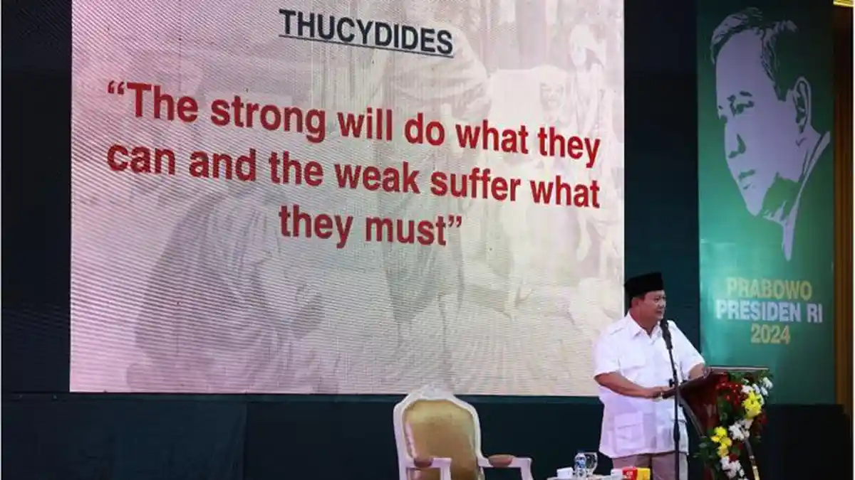 Prabowo Tegaskan Pentingnya Pertahanan yang Kuat, Bukan Semata untuk Persiapan Menghadapi Perang