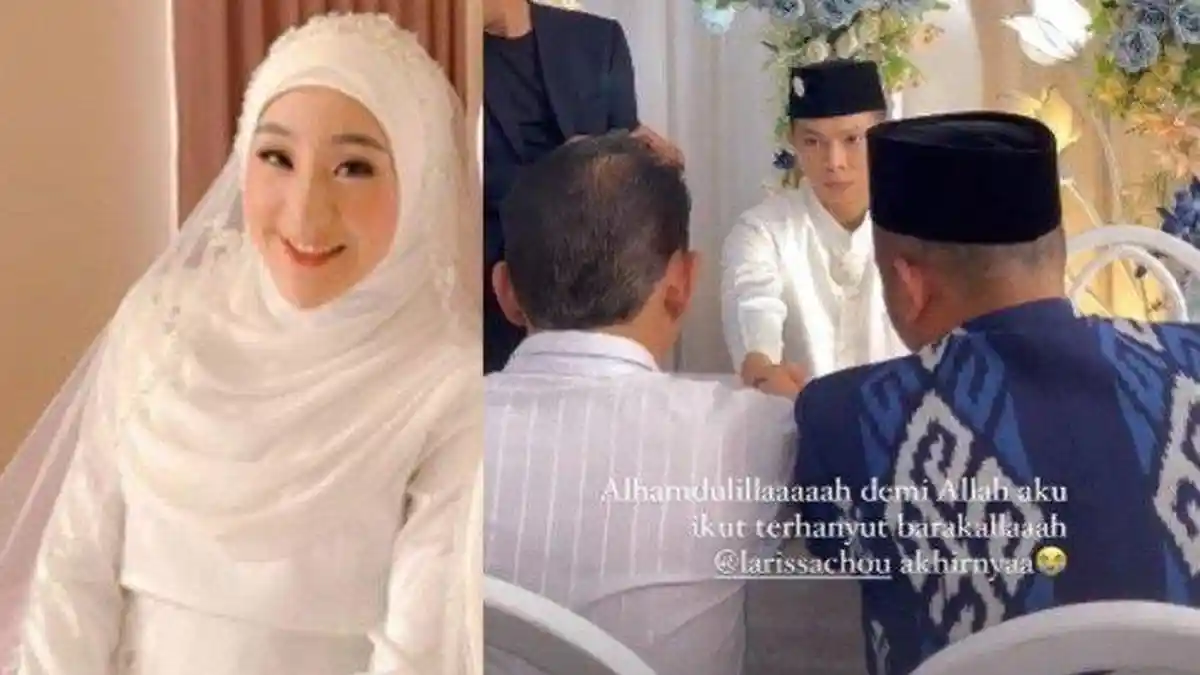 Pernikahan Larissa Chou dan Ikram Rosadi Terlalu Mendadak, Manajer ...