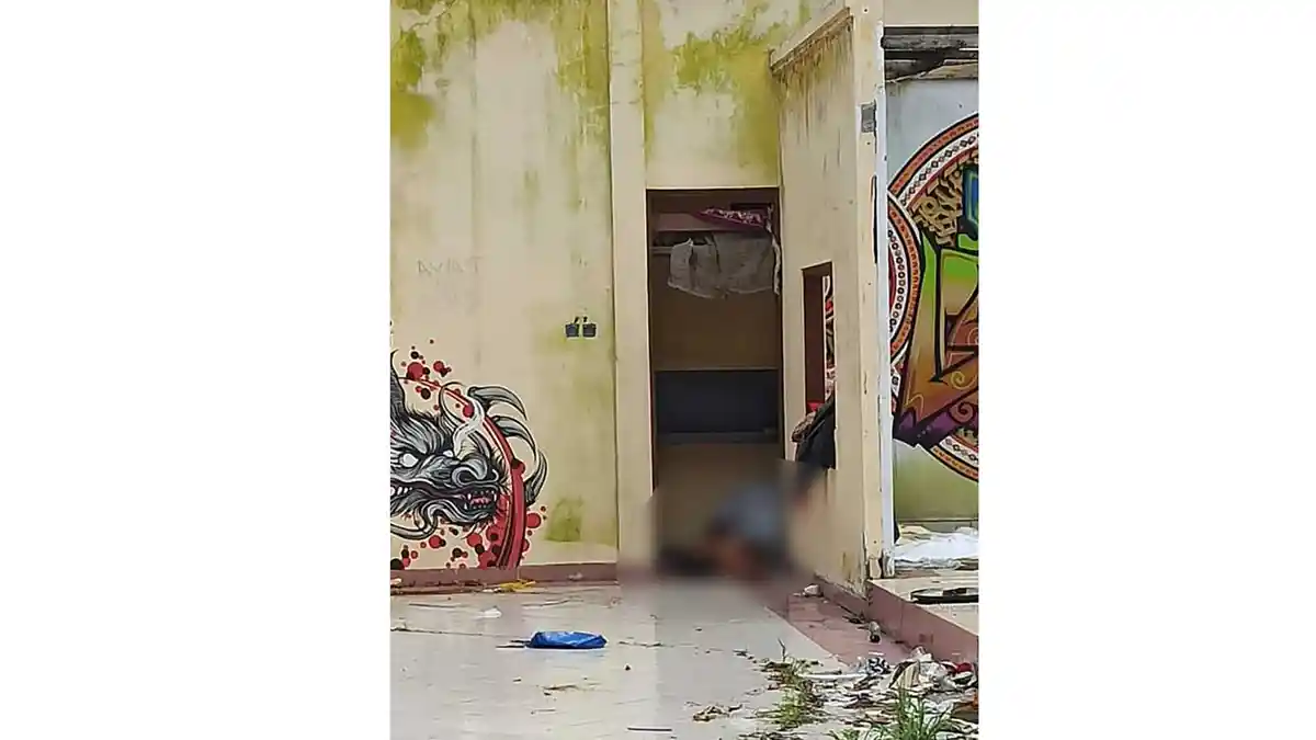BREAKING NEWS - Penemuan Mayat Pria di Bangunan Terbengkalai di Denpasar Bali