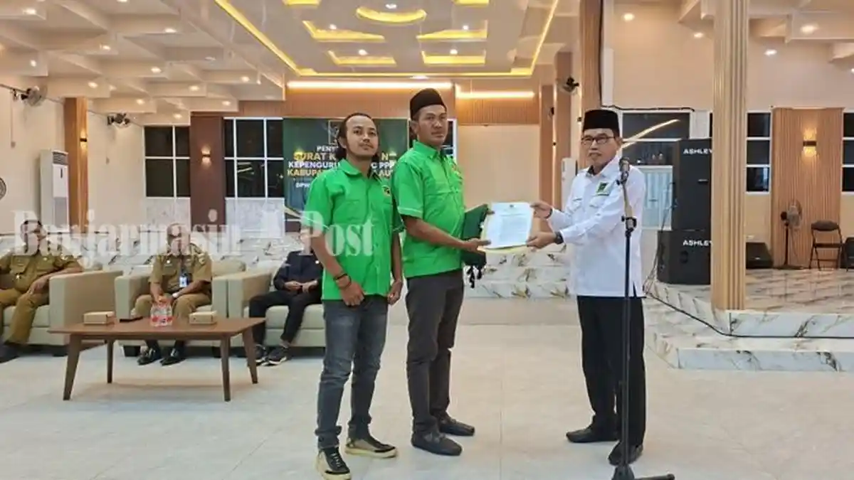 Resmi Pimpin PPP Tanahlaut, Air Langga Pasang Target Tambah Kursi di DPRD