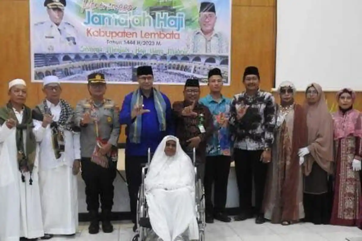 Jemaah Haji Lembata Disambut Meriah Usai Pulang dari Tanah Suci