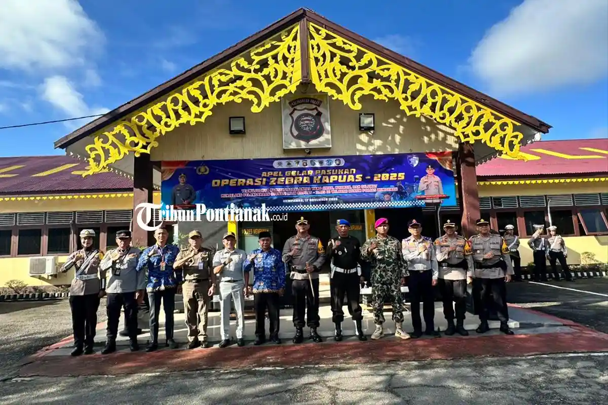 Kapolres Mempawah Tekankan Profesionalisme dan Pemanfaatan Teknologi pada Operasi Zebra Kapuas 2025