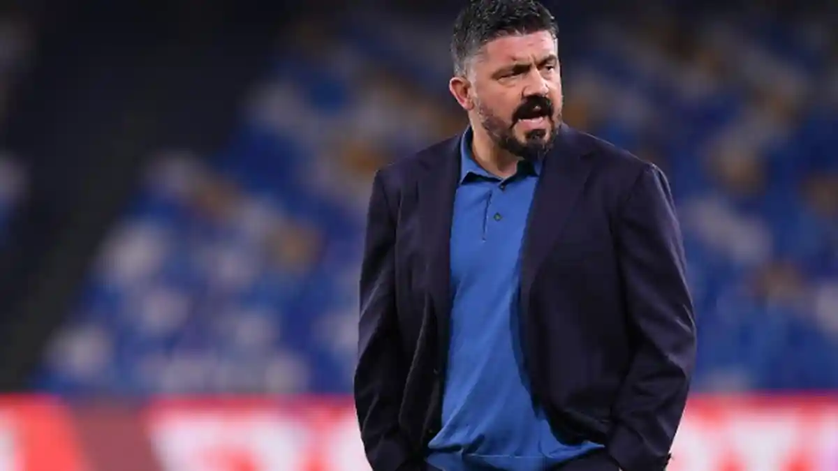 Kalah Memalukan di Kandang, Gattuso Minta Maaf pada Fan Napoli
