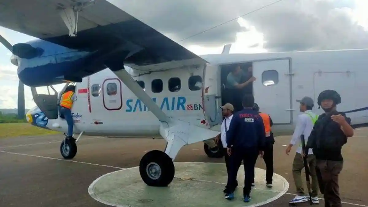 KKB Kembali Berulah, Egianus Kogoya Tembak Pesawat di Bandara Kenyam, Begini Nasib Pilot dan Kopilot