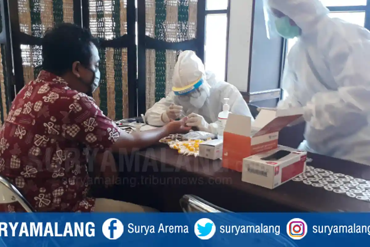 Jelang Pelaksanaan UTBK-SBMPTN, 1000 Pengawas dan Panitia UB Jalani Rapid Test