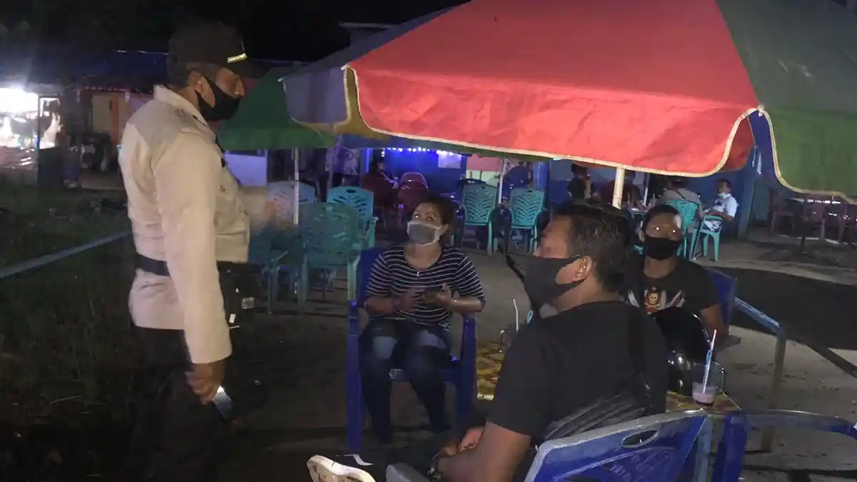 KBO Sat Binmas Polres Ketapang Imbau Warga Patuhi Protokol Kesehatan