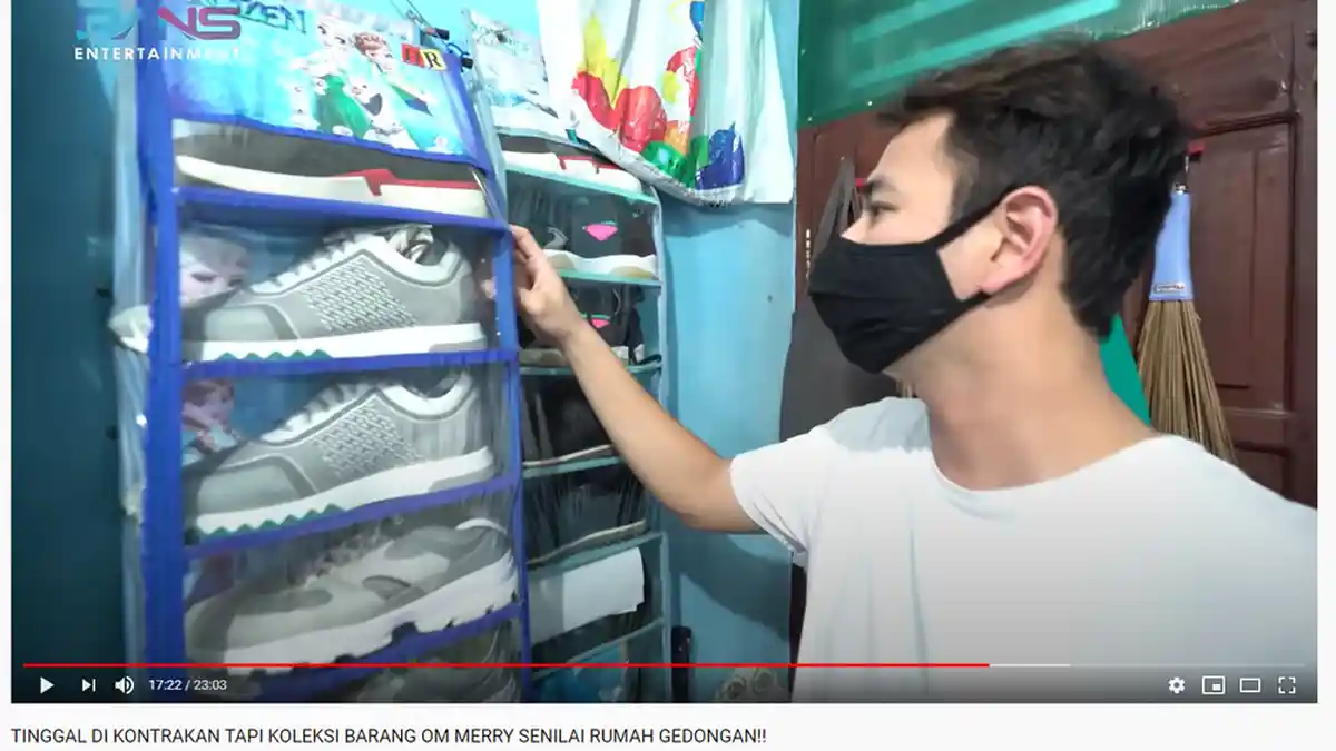 Kebingungan Buka Rak Sepatu Gantung Milik Merry, Raffi Ahmad Kena Semprot Asisten: Bukan Begitu Bos!
