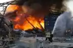 Ledakan Dahsyat Mengguncang Kota Beirut Lebanon