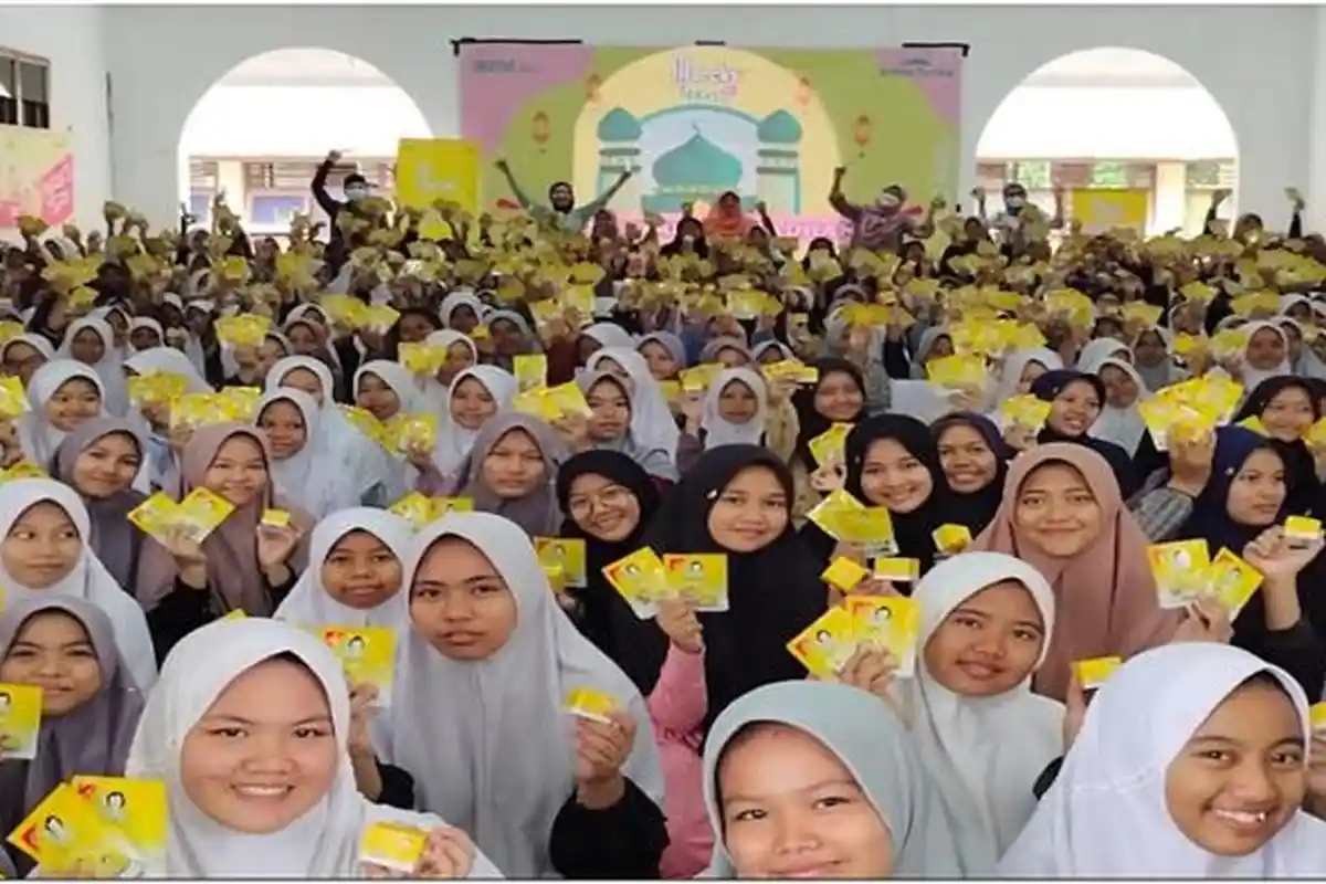Marcks Teens Edukasi Kesehatan Kulit Remaja Kepada 1.000 Santri Raudhatul Ulum di Bulan Ramadhan