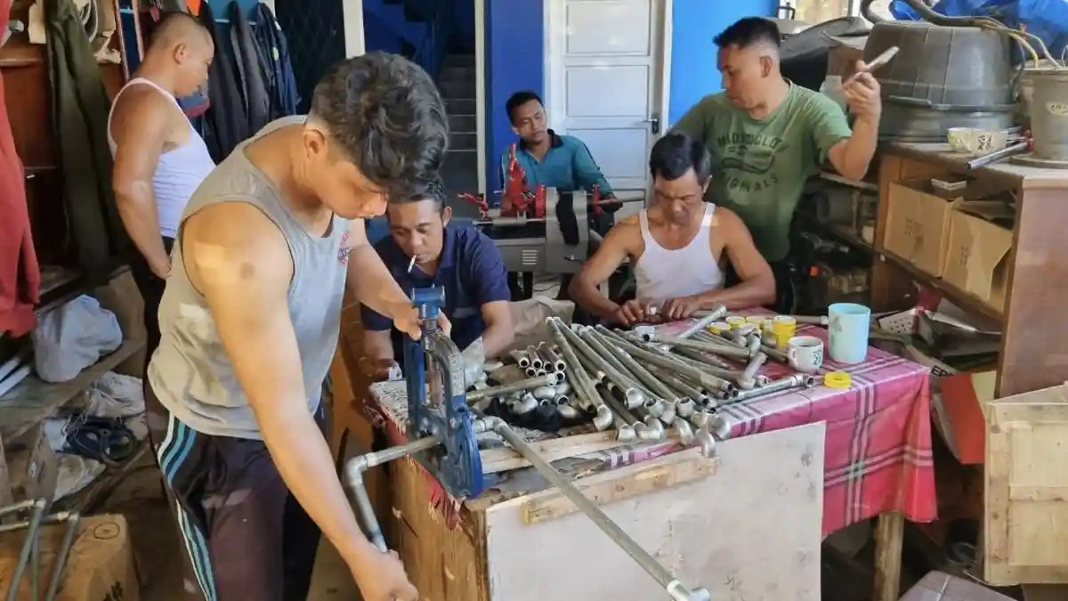 Pemasangan 500 Sambungan Rumah Gratis Perumda Bengkulu Tengah Tuntas