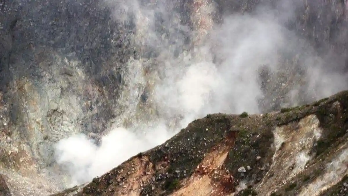 Kondisi Terkini Gunung Gede: Keluarkan Asap Tebal Membumbung Tinggi Capai 100 Meter dari Puncak